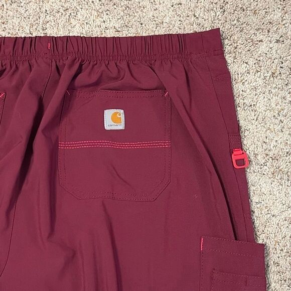 Carhartt Force Cross-Flex Utility Bootcut Cargo Scrub Pant 2XL - Picture 8 of 10